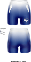 Wills Point High School Volleyball 11791258 Women's Compression Shorts - 1