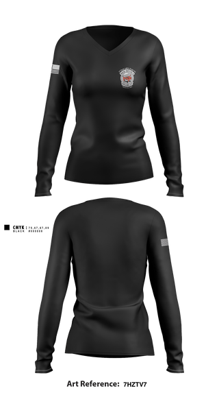 Women's Long Sleeve Vneck Shirt, , , Teamtime, Team time, sublimation, custom sports apparel, team uniforms, spirit wear, spiritwear, sports uniforms, custom shirts, team store, custom team store, fundraiser sports, apparel fundraiser