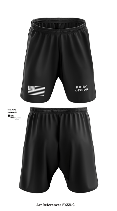 B BTRY 4-133FAR 53074900 Athletic Shorts With Pockets - 1