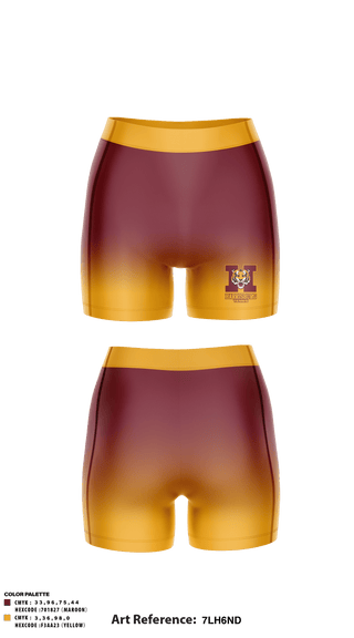 Women's Compression Shorts, Meade High School Track, Track & Field, Teamtime, Team time, sublimation, custom sports apparel, team uniforms, spirit wear, spiritwear, sports uniforms, custom shirts, team store, custom team store, fundraiser sports, apparel fundraiser