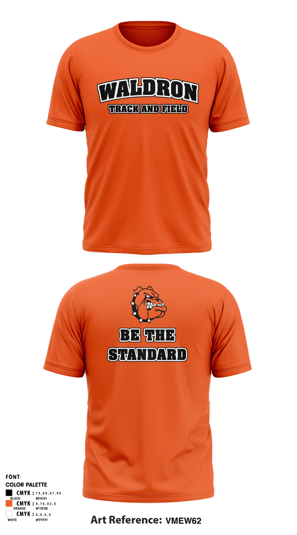 Short Sleeve Performance Shirt, Waldron High School Track, Track & Field, Teamtime, Team time, sublimation, custom sports apparel, team uniforms, spirit wear, spiritwear, sports uniforms, custom shirts, team store, custom team store, fundraiser sports, apparel fundraiser