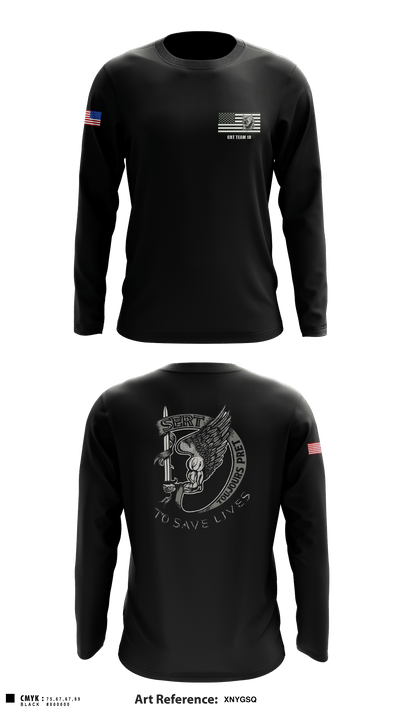 Crisis Response Team 76524616 Long Sleeve Performance Shirt - 1