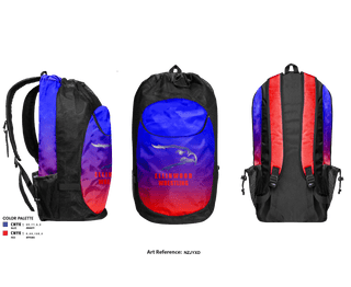 Gear Bag, Ellinwood Middle School Wrestling, Wrestling, Teamtime, Team time, sublimation, custom sports apparel, team uniforms, spirit wear, spiritwear, sports uniforms, custom shirts, team store, custom team store, fundraiser sports, apparel fundraiser