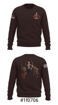 6th BEB Elk Forward  Support Company 17164006 Crew Neck Sweatshirt - 7