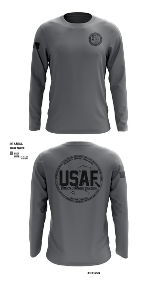 Long Sleeve Performance Shirt, , Air Force, Teamtime, Team time, sublimation, custom sports apparel, team uniforms, spirit wear, spiritwear, sports uniforms, custom shirts, team store, custom team store, fundraiser sports, apparel fundraiser
