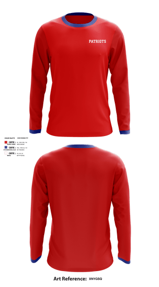 Long Sleeve Performance Shirt, Patriots, Baseball, Teamtime, Team time, sublimation, custom sports apparel, team uniforms, spirit wear, spiritwear, sports uniforms, custom shirts, team store, custom team store, fundraiser sports, apparel fundraiser