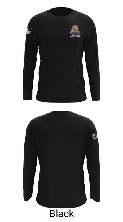 Columbia Central High School Golf 6708728 Long Sleeve Performance Shirt - 13