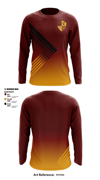 Long Sleeve Performance Shirt, Shadow Ridge High School Soccer, Men's Soccer, Teamtime, Team time, sublimation, custom sports apparel, team uniforms, spirit wear, spiritwear, sports uniforms, custom shirts, team store, custom team store, fundraiser sports, apparel fundraiser