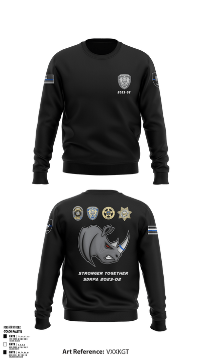 SDRPA 74726956 Crew Neck Sweatshirt - 10
