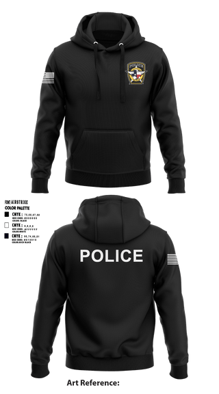 Hoodie, , Police, Teamtime, Team time, sublimation, custom sports apparel, team uniforms, spirit wear, spiritwear, sports uniforms, custom shirts, team store, custom team store, fundraiser sports, apparel fundraiser