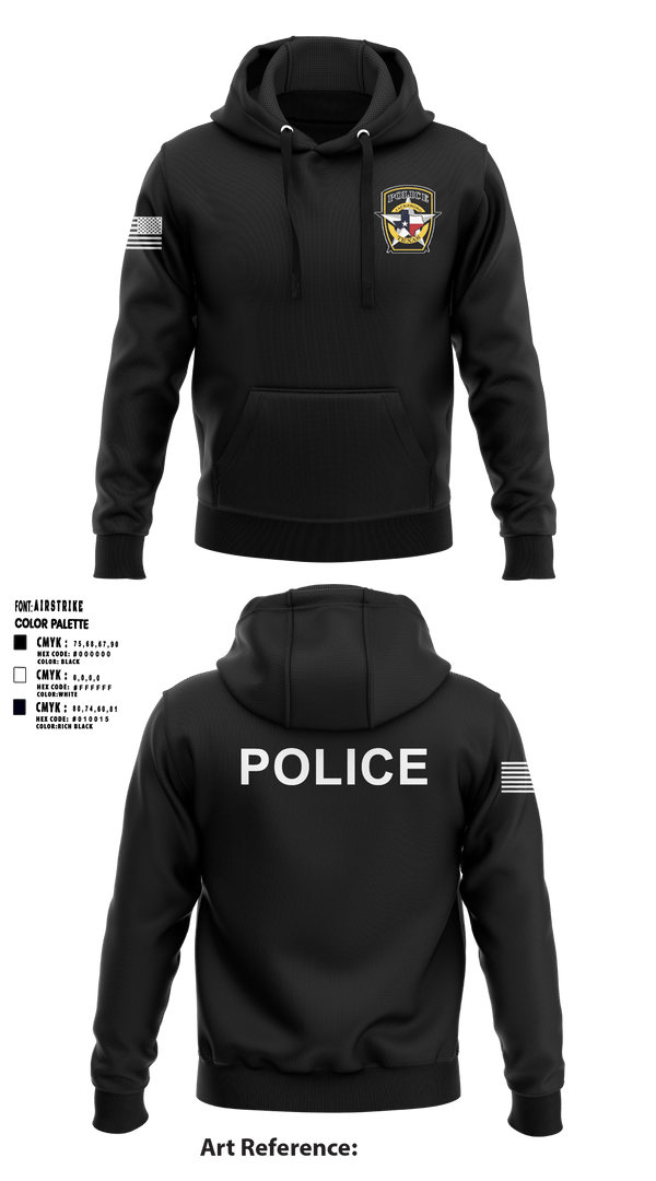 Hoodie, , Police, Teamtime, Team time, sublimation, custom sports apparel, team uniforms, spirit wear, spiritwear, sports uniforms, custom shirts, team store, custom team store, fundraiser sports, apparel fundraiser
