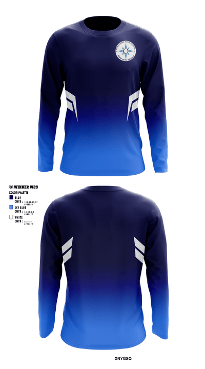 Oceanside High School Basketball 36993924 Long Sleeve Performance Shirt - 1