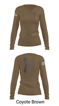 Delta Company 1-200INF BN 51320314 Women's Long Sleeve V-neck Shirt - 37