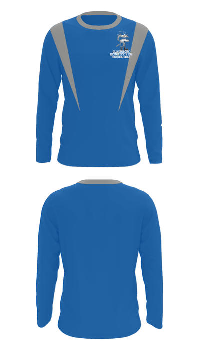 Gladbrook Reinbeck High School Golf 42018722 Long Sleeve Performance Shirt - 15