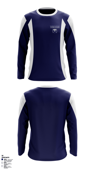Mammoth Spring High School 96477441 Long Sleeve Performance Shirt - 1