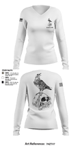 E CO 2-39 33489037 Women's Long Sleeve V-neck Shirt - 2