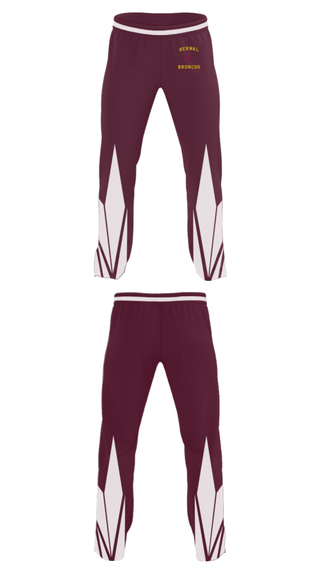 Sweatpants, Bernal Intermediate School, Spirit Store, Teamtime, Team time, sublimation, custom sports apparel, team uniforms, spirit wear, spiritwear, sports uniforms, custom shirts, team store, custom team store, fundraiser sports, apparel fundraiser