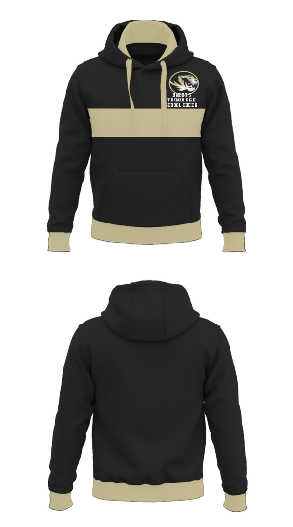 Hoodie, Harry S Truman High School Cheer, Cheer, Teamtime, Team time, sublimation, custom sports apparel, team uniforms, spirit wear, spiritwear, sports uniforms, custom shirts, team store, custom team store, fundraiser sports, apparel fundraiser