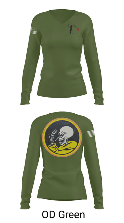 SNOT 2, RAIDER PLT, C-CO 39968914 Women's Long Sleeve V-neck Shirt - 40