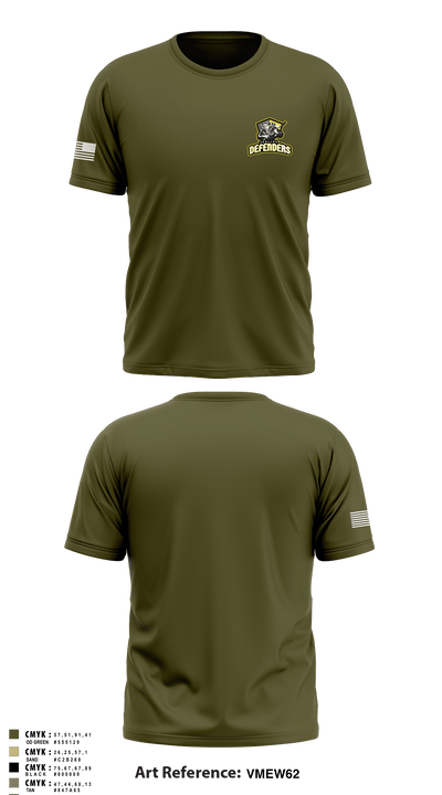 Dallas Defenders 76170912 Short Sleeve Performance Shirt - 2
