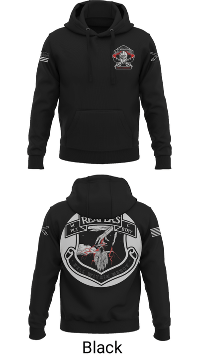 C Btry 2-32 FAR 54582520 Hoodie - 45