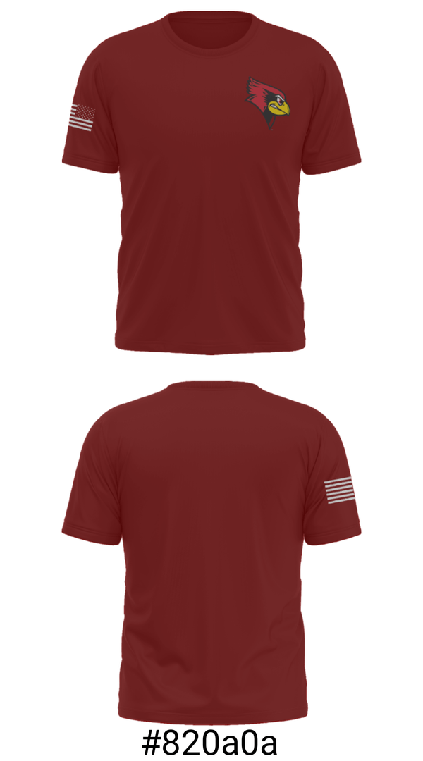 Short Sleeve Performance Shirt, Redbirds Soccer, Men's Soccer, Teamtime, Team time, sublimation, custom sports apparel, team uniforms, spirit wear, spiritwear, sports uniforms, custom shirts, team store, custom team store, fundraiser sports, apparel fundraiser