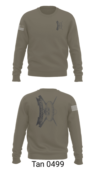 Delta Company 1-200INF BN 51320314 Crew Neck Sweatshirt - 11