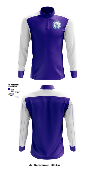 Mesrobian High School 42276509 Quarter Zip Jacket - 1
