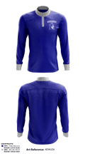 Peotone Blue Devils 70869919 Quarter Zip Jacket - 1