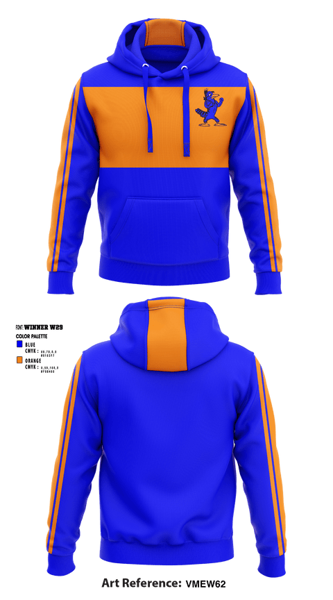 Hoodie, Walthill Public High School Volleyball, Women's Volleyball, Teamtime, Team time, sublimation, custom sports apparel, team uniforms, spirit wear, spiritwear, sports uniforms, custom shirts, team store, custom team store, fundraiser sports, apparel fundraiser
