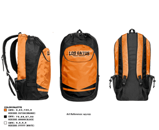 Gear Bag, Los Gatos High School Field Hockey, Field Hockey, Teamtime, Team time, sublimation, custom sports apparel, team uniforms, spirit wear, spiritwear, sports uniforms, custom shirts, team store, custom team store, fundraiser sports, apparel fundraiser