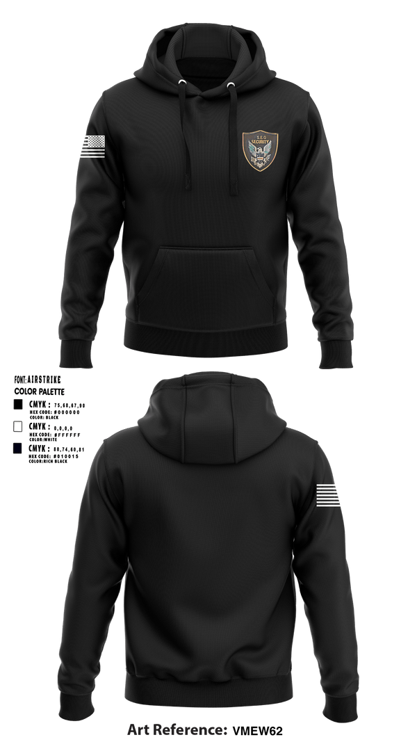 Hoodie, Security, , Teamtime, Team time, sublimation, custom sports apparel, team uniforms, spirit wear, spiritwear, sports uniforms, custom shirts, team store, custom team store, fundraiser sports, apparel fundraiser