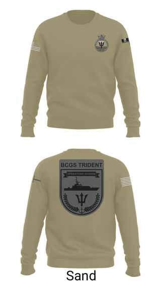 Crew Neck Sweatshirt, , Coast Guard, Teamtime, Team time, sublimation, custom sports apparel, team uniforms, spirit wear, spiritwear, sports uniforms, custom shirts, team store, custom team store, fundraiser sports, apparel fundraiser