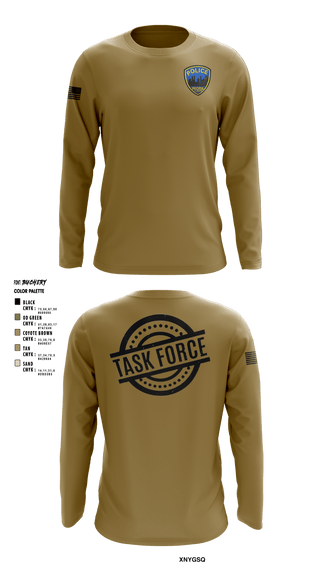 Long Sleeve Performance Shirt, , Police, Teamtime, Team time, sublimation, custom sports apparel, team uniforms, spirit wear, spiritwear, sports uniforms, custom shirts, team store, custom team store, fundraiser sports, apparel fundraiser