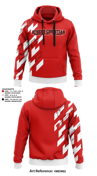 Athens Christian Preparatory Academy 56302561 Hoodie - 1