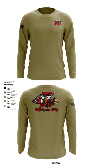 Long Sleeve Performance Shirt, , Army, Teamtime, Team time, sublimation, custom sports apparel, team uniforms, spirit wear, spiritwear, sports uniforms, custom shirts, team store, custom team store, fundraiser sports, apparel fundraiser