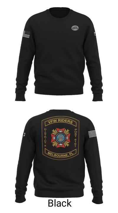 VFW Post 8191 13144984 Crew Neck Sweatshirt - 9