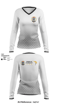 Triple Threat 63013438 Women's Long Sleeve V-neck Shirt - 2