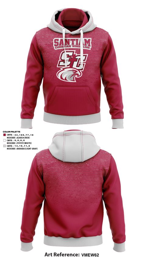 Hoodie, Santiam Christian School Wrestling, Wrestling, Teamtime, Team time, sublimation, custom sports apparel, team uniforms, spirit wear, spiritwear, sports uniforms, custom shirts, team store, custom team store, fundraiser sports, apparel fundraiser