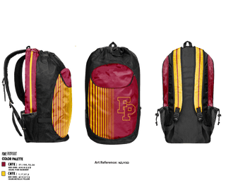 Gear Bag, Forest Park Middle School Volleyball, Women's Volleyball, Teamtime, Team time, sublimation, custom sports apparel, team uniforms, spirit wear, spiritwear, sports uniforms, custom shirts, team store, custom team store, fundraiser sports, apparel fundraiser