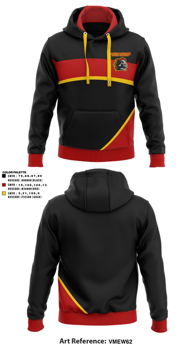 Arthur-Lovington-Atwood-Hammond High School 11018740 Hoodie - 1