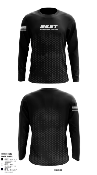 Long Sleeve Performance Shirt, BEST (bail enforcement street team) fugitive apprehension and security, , Teamtime, Team time, sublimation, custom sports apparel, team uniforms, spirit wear, spiritwear, sports uniforms, custom shirts, team store, custom team store, fundraiser sports, apparel fundraiser