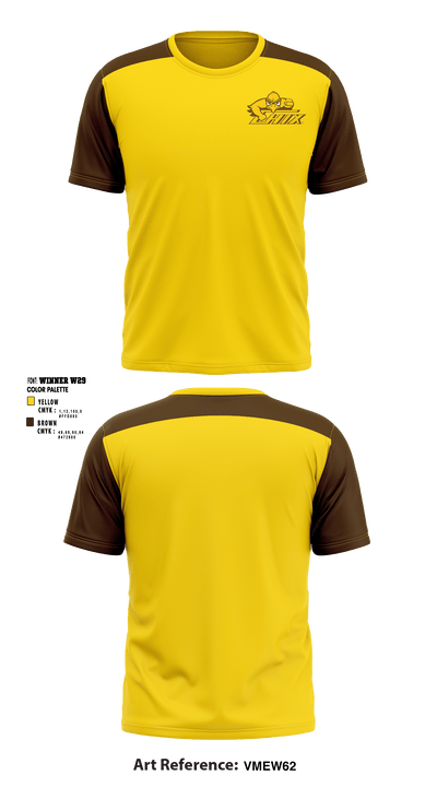 Zeeland East High School Cheer 15637489 Short Sleeve Performance Shirt - 1