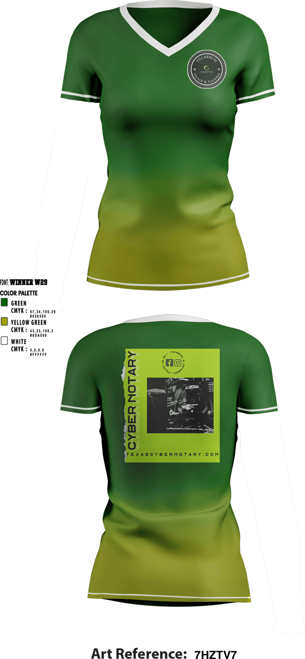 Women's Short Sleeve Vneck Shirt, Cyber Notary, , Teamtime, Team time, sublimation, custom sports apparel, team uniforms, spirit wear, spiritwear, sports uniforms, custom shirts, team store, custom team store, fundraiser sports, apparel fundraiser