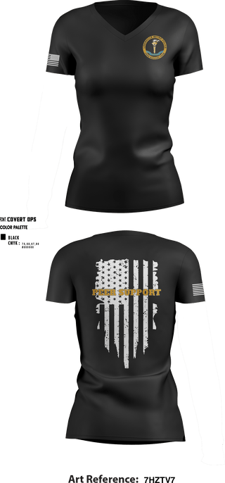 Women's Short Sleeve Vneck Shirt, , Police, Teamtime, Team time, sublimation, custom sports apparel, team uniforms, spirit wear, spiritwear, sports uniforms, custom shirts, team store, custom team store, fundraiser sports, apparel fundraiser
