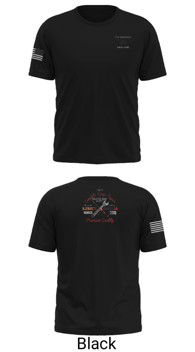 294th  Maintenance 26842643 Short Sleeve Performance Shirt - 33