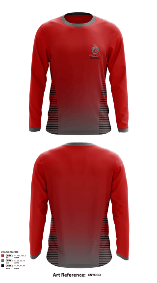 Long Sleeve Performance Shirt, Katy Christian Academy Basketball, Men's Basketball, Teamtime, Team time, sublimation, custom sports apparel, team uniforms, spirit wear, spiritwear, sports uniforms, custom shirts, team store, custom team store, fundraiser sports, apparel fundraiser