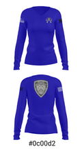 23-18 38846496 Women's Long Sleeve V-neck Shirt - 37