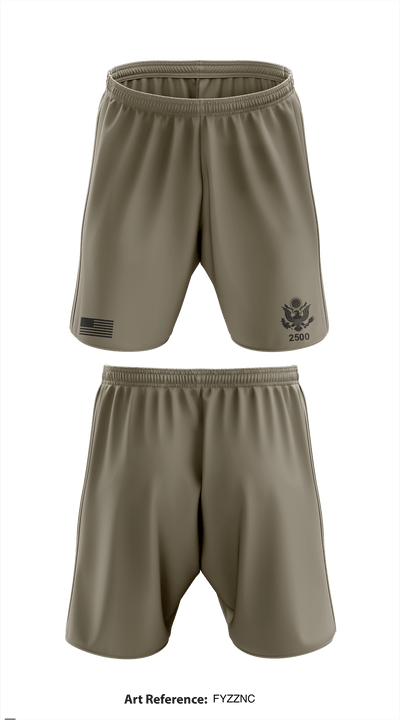 2500 TLD Athletic Shorts With Pockets - 2