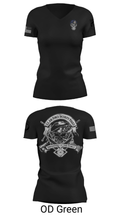 122d Security Forces Squadron 67227139 Women's Short Sleeve V-neck Shirt - 22
